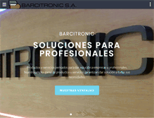 Tablet Screenshot of barcitronic.com